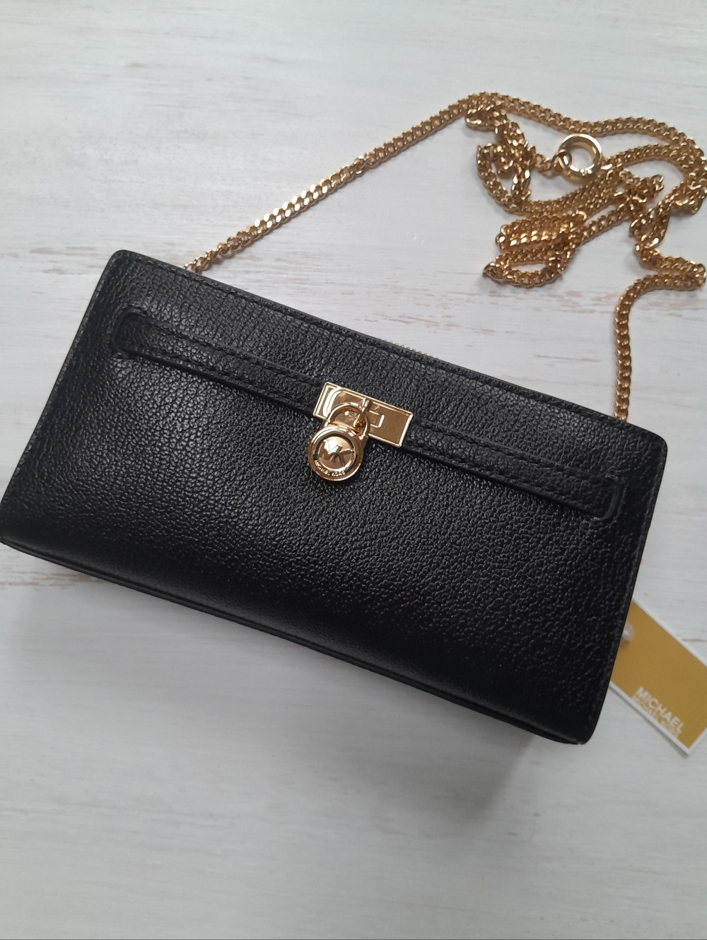Michael Kors Hamilton Moderne Extra-Small Leather Convertible Crossbody Bag